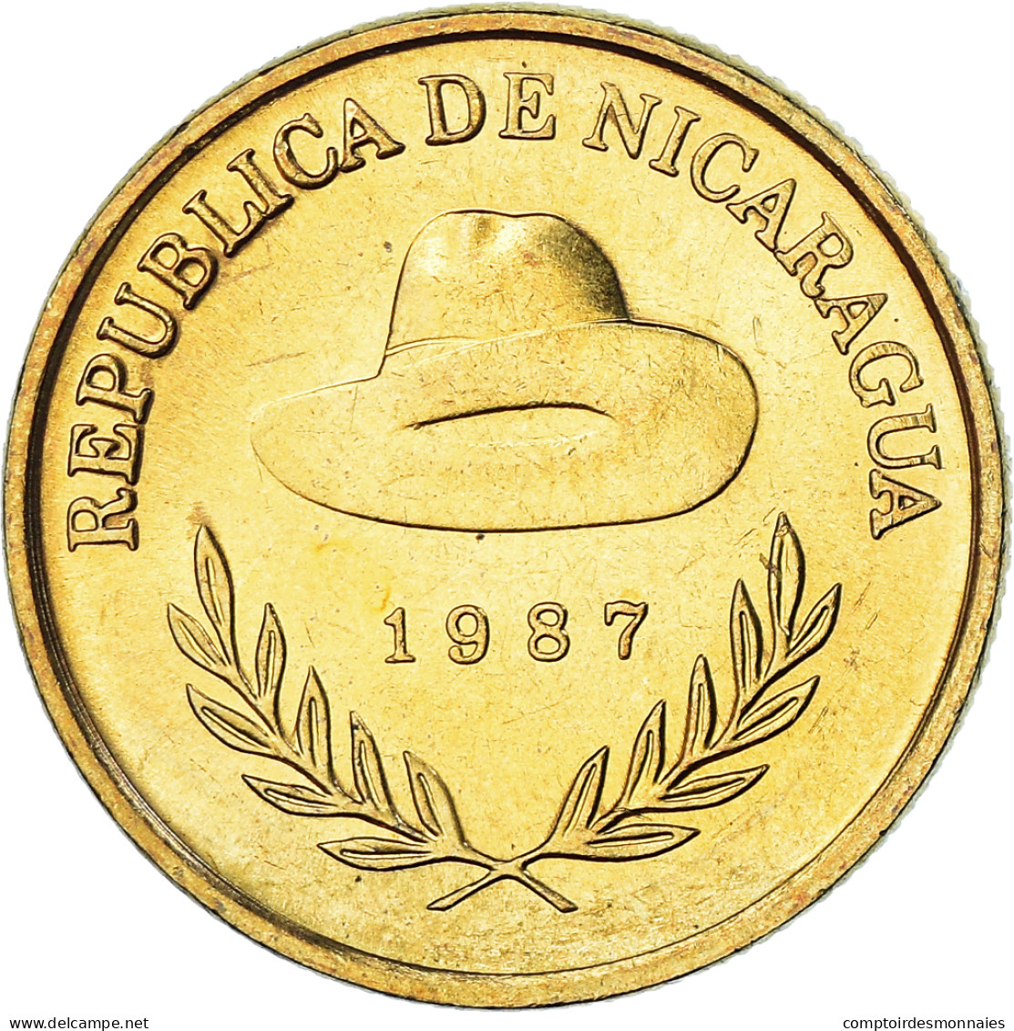 Monnaie, Nicaragua, Cordoba, 1987 - Nicaragua
