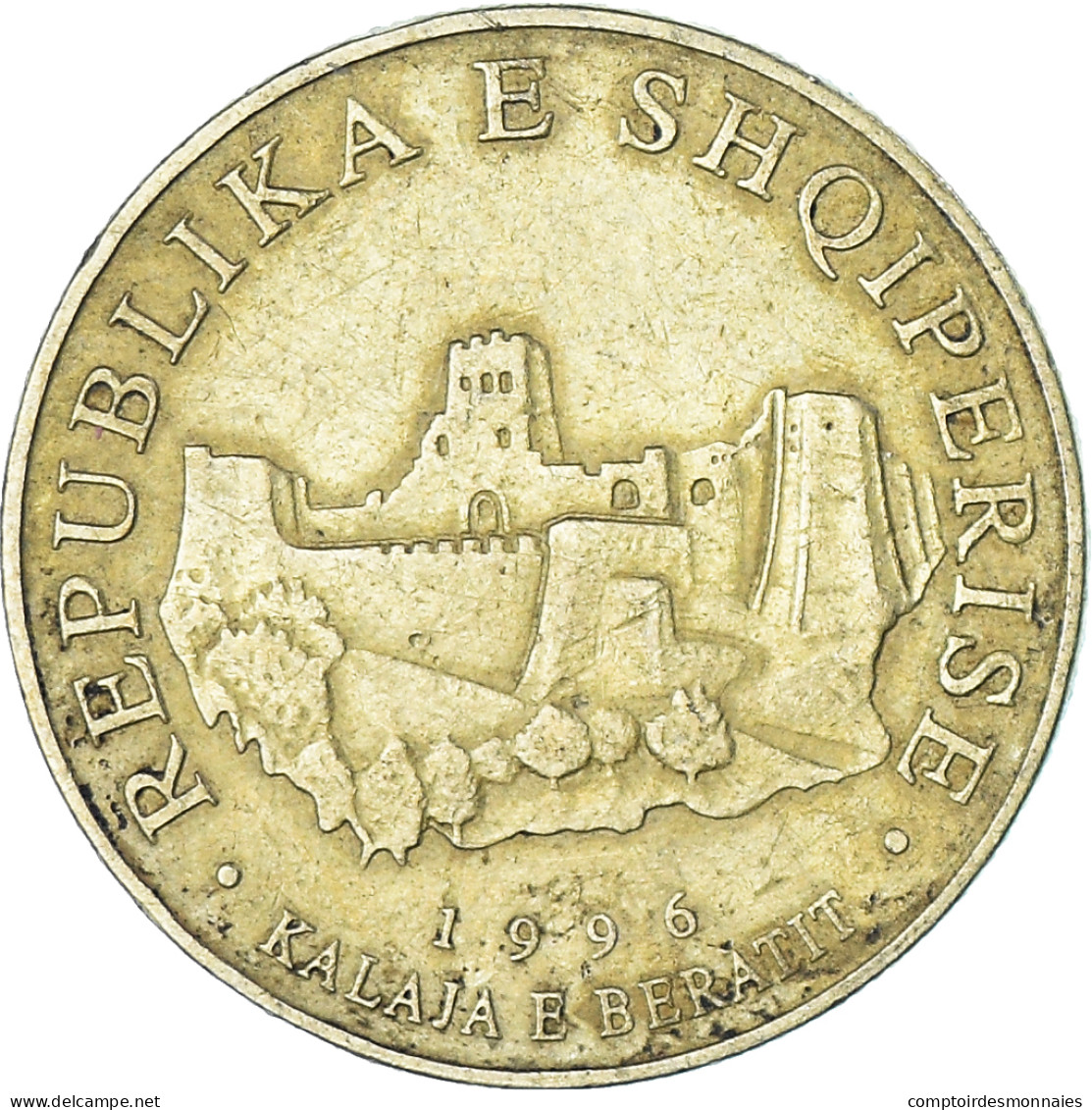 Monnaie, Albanie, 10 Lekë, 1996 - Albanien