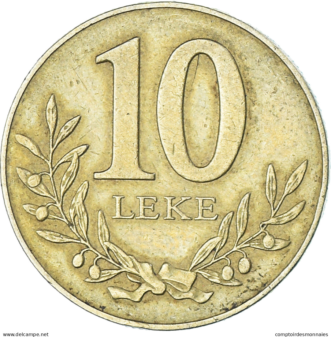 Monnaie, Albanie, 10 Lekë, 1996 - Albanie