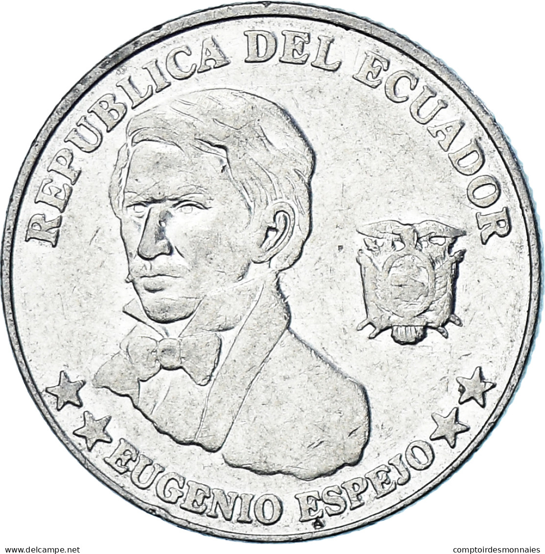 Monnaie, Équateur, 10 Centavos, Diez, 2000 - Ecuador