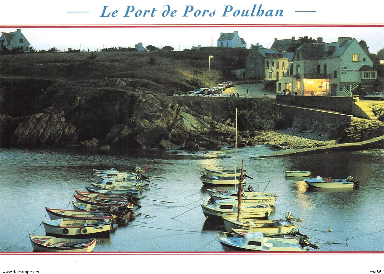 Le PORT De PORS POULHAN En PLOUHINEC - N°9299 YCA Caoudal - Plouhinec