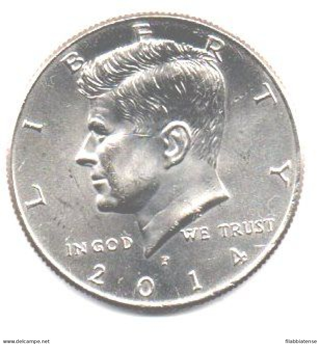 2014 - Stati Uniti 50 Cents - Kennedy    P     ------ - 1964-…: Kennedy