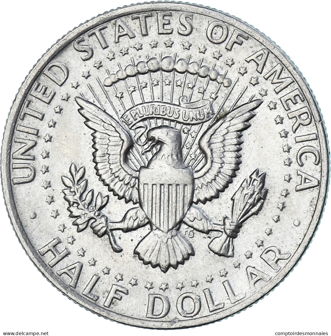 Monnaie, États-Unis, Half Dollar, 1973 - 1964-…: Kennedy