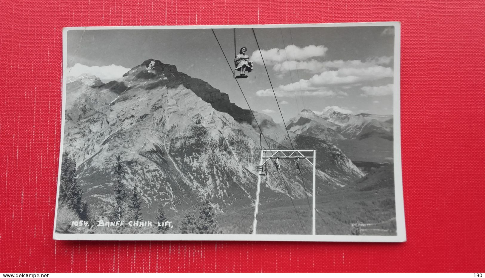 2 Postcards.Banff Chair Lift - Banff