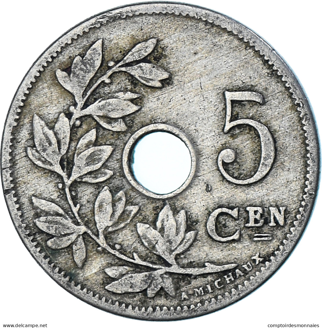 Monnaie, Belgique, 5 Centimes, 1904 - 5 Cent