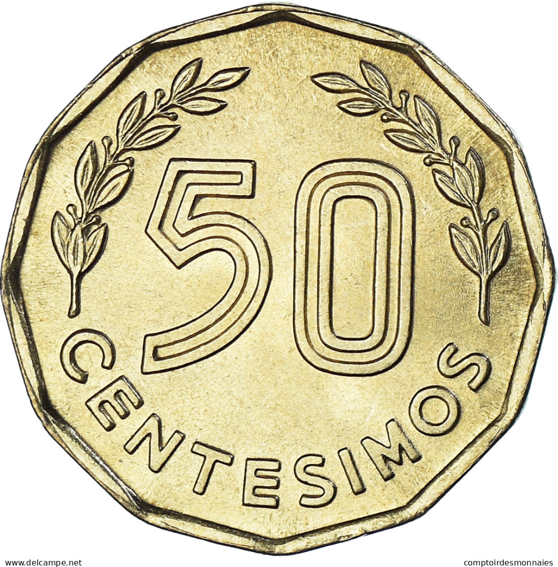 Monnaie, Uruguay, 50 Centesimos, 1981 - Uruguay