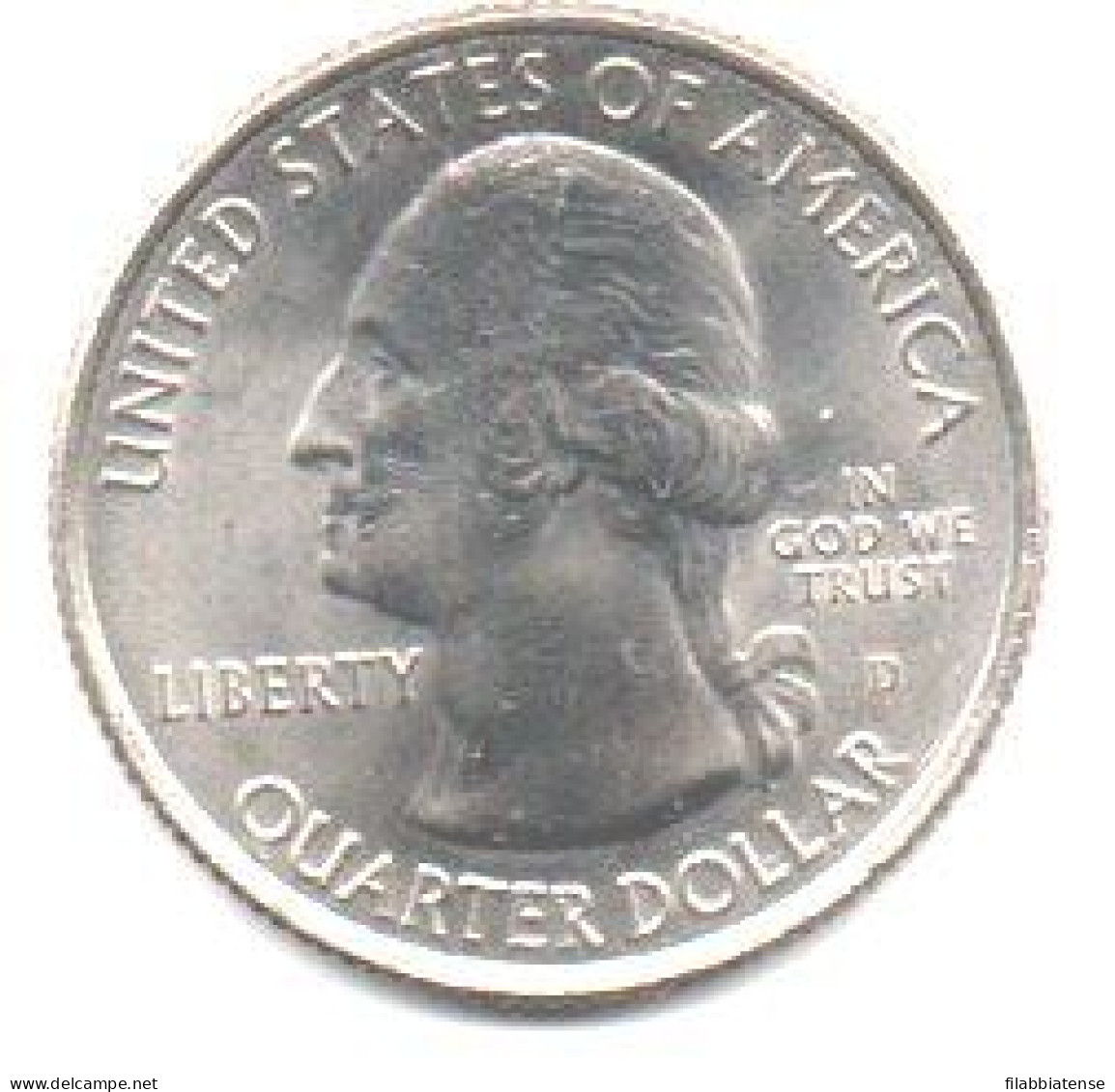 2010 - Stati Uniti 25 Cents - Quarter Yosemite   D     ------ - 2010-...: National Parks