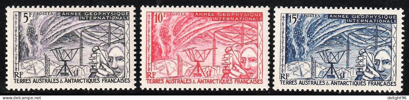 1957 FSAT / TAAF International Geophysical Year: Polar Observation Set (** / MNH / UMM) - International Geophysical Year