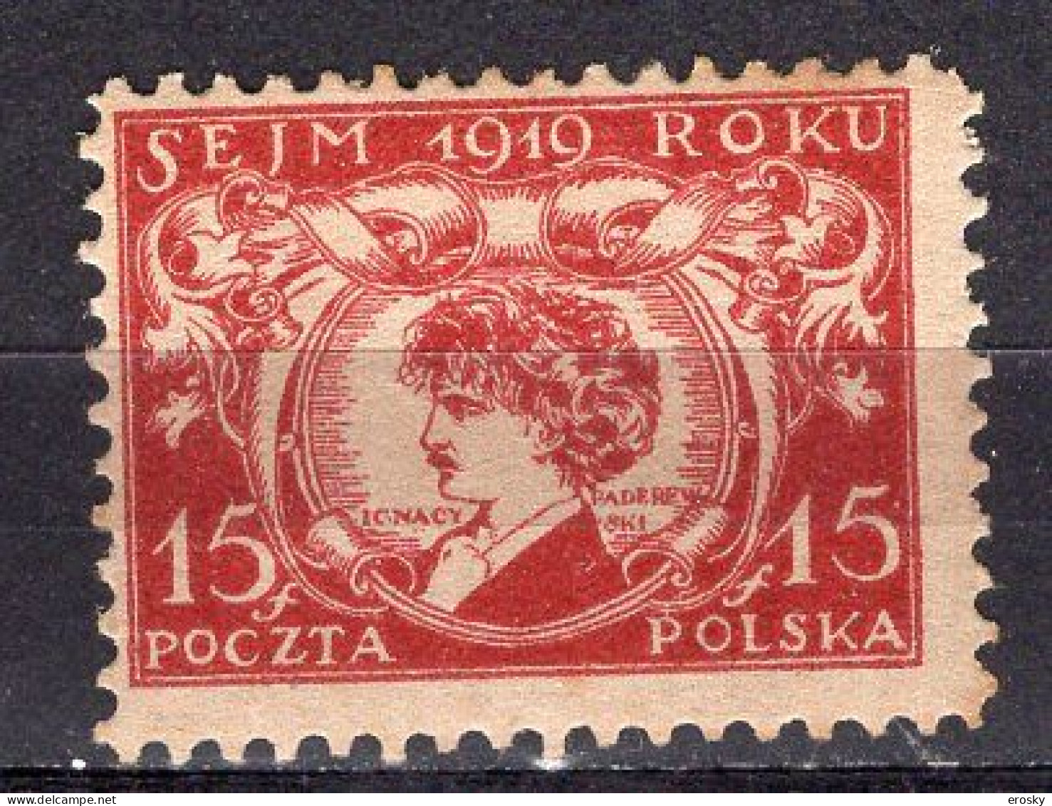 R2982 - POLOGNE POLAND Yv N°207 * - Unused Stamps