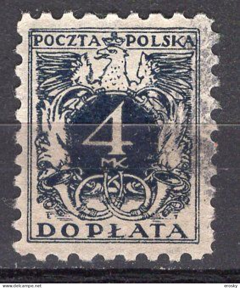 R3888 - POLOGNE POLAND TAXE Yv N°39 - Portomarken