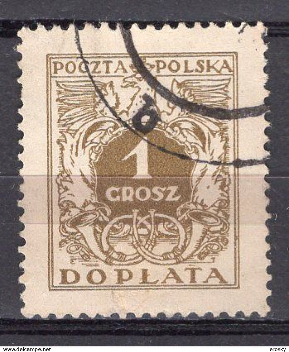 R3921 - POLOGNE TAXE Yv N°80 - Postage Due