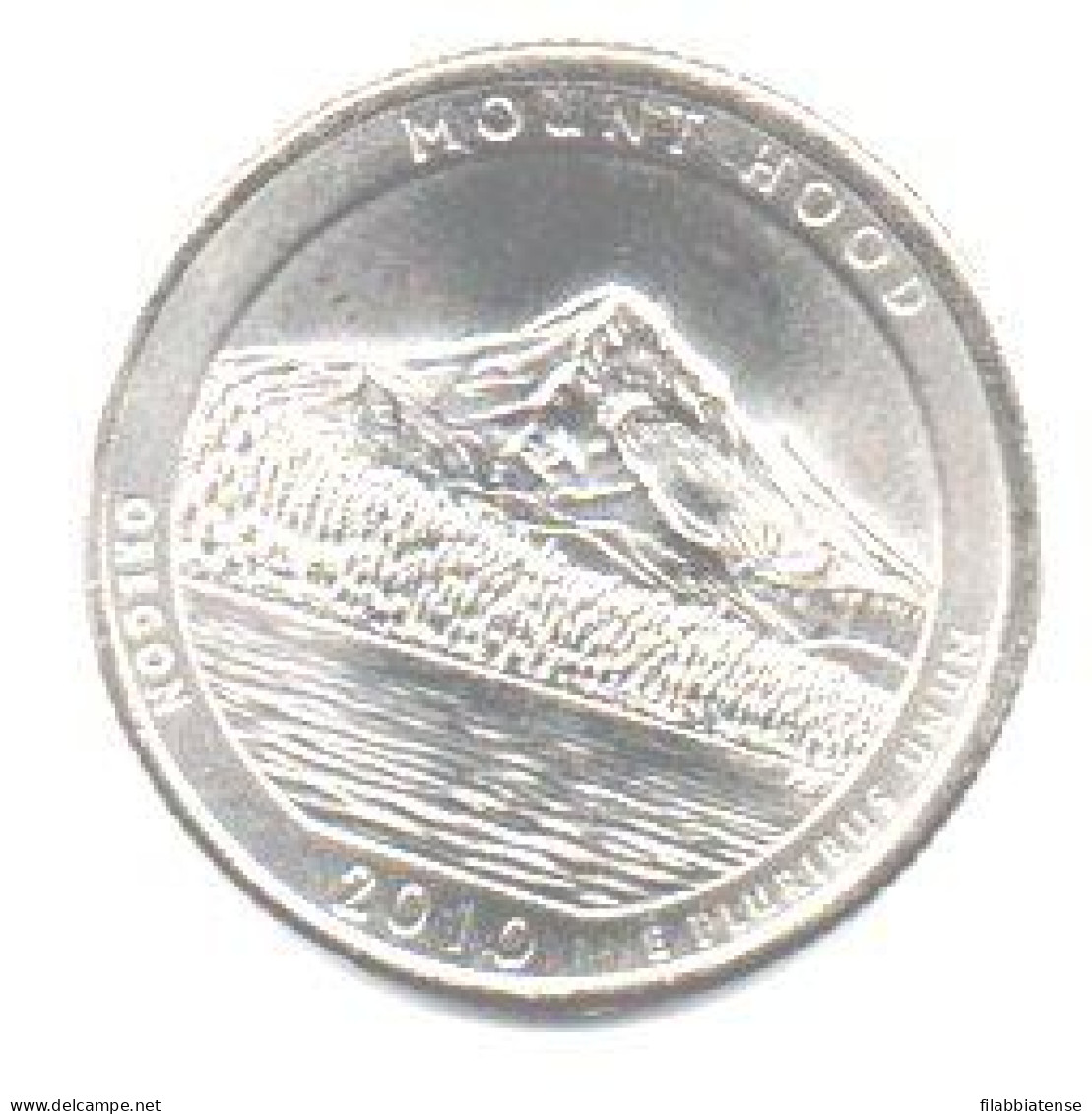 2010 - Stati Uniti 25 Cents - Quarter Grand Mount Hood   P     ------ - 2010-...: National Parks