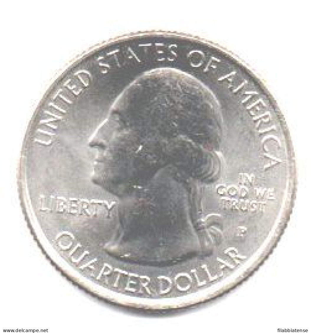 2010 - Stati Uniti 25 Cents - Quarter Grand Mount Hood   P     ------ - 2010-...: National Parks