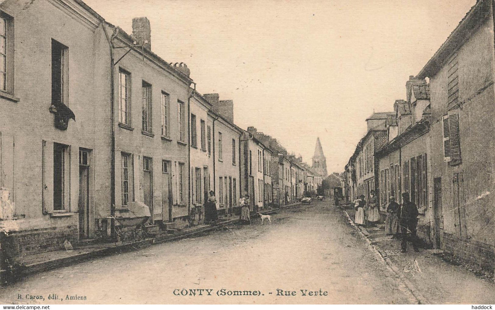 CONTY : RUE VERTE - Conty