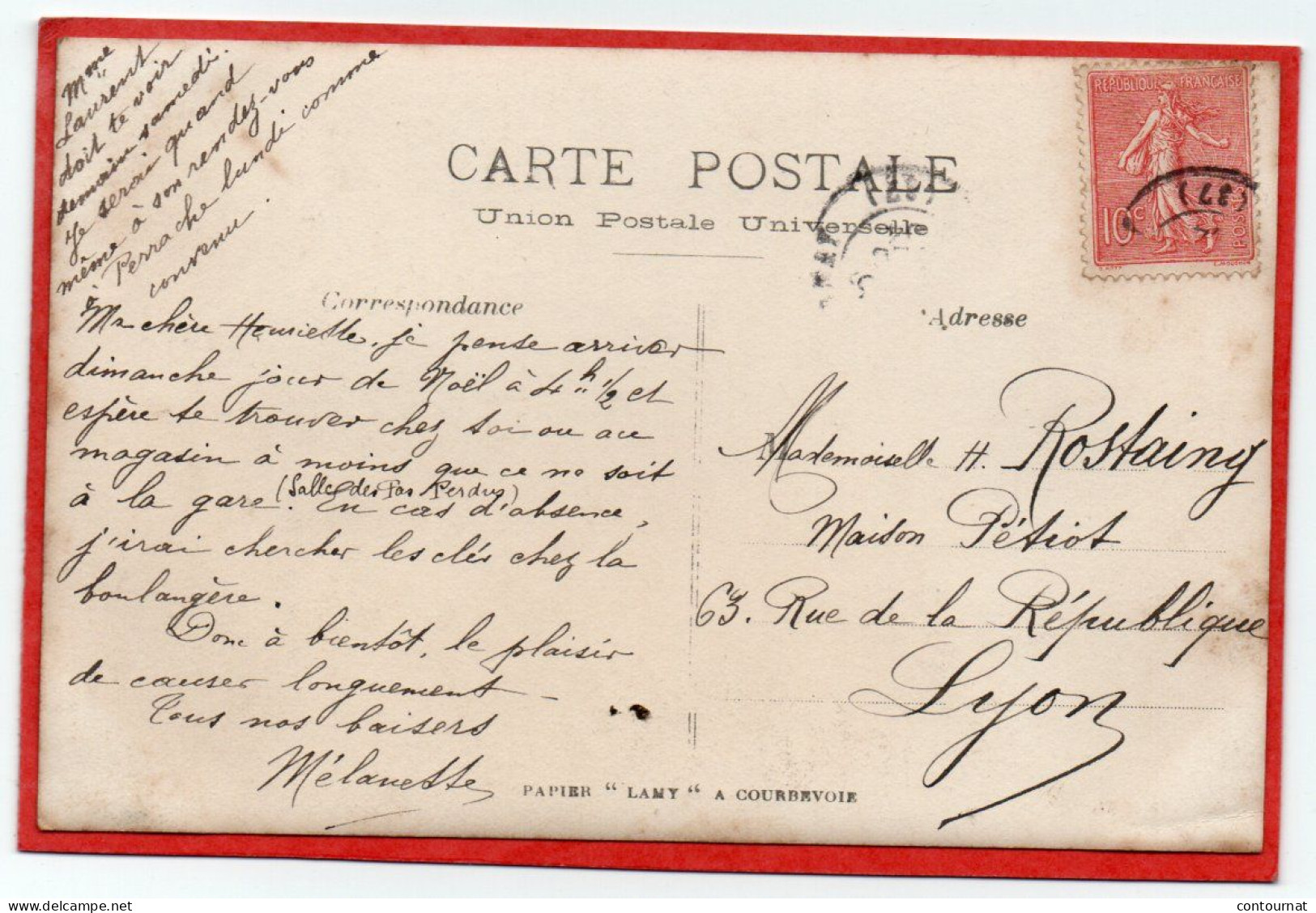 RARE CPA 38 SAINT JEAN DE BOURNAY St ANNEE 1905 Multivues 4 Vues - Saint-Jean-de-Bournay