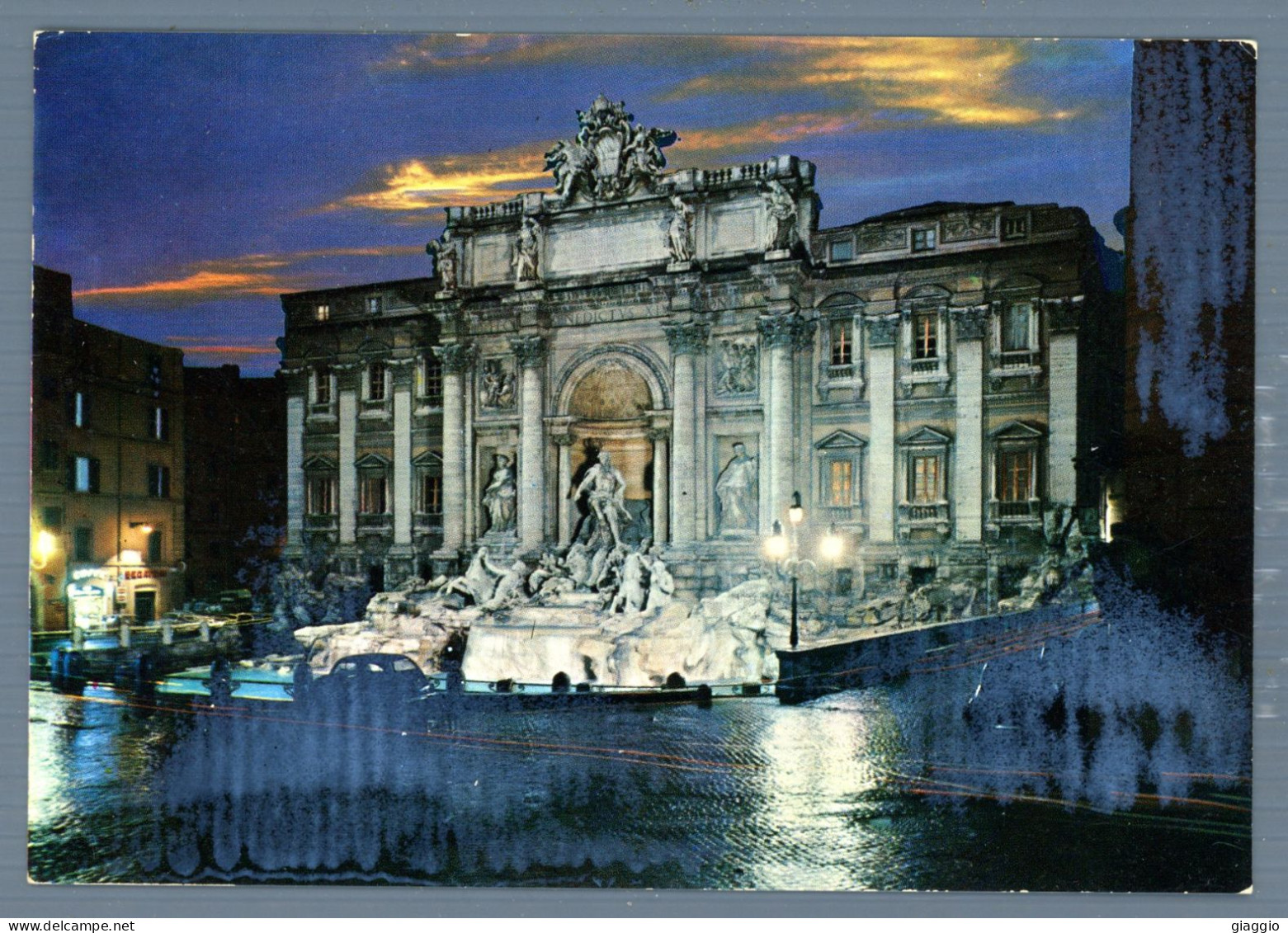 °°° Cartolina - Roma N. 3000 Fontana Di Trevi Notturno Nuova °°° - Fontana Di Trevi