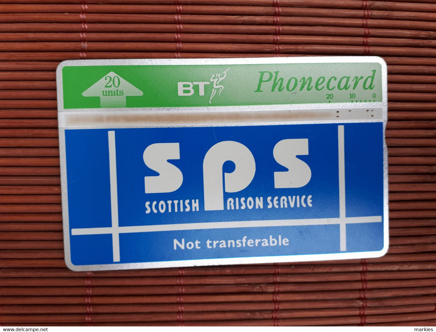 Prison Phonecard  351 H Used Rare - [ 3] Haftanstalten