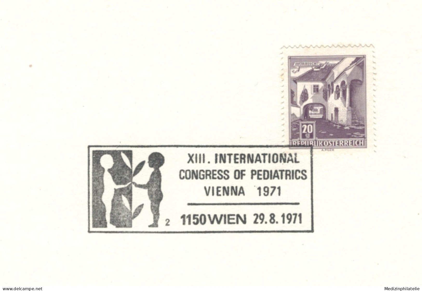 1150 Wien 1971 Kongress Pädiatrie - Mörbisch - Médecine
