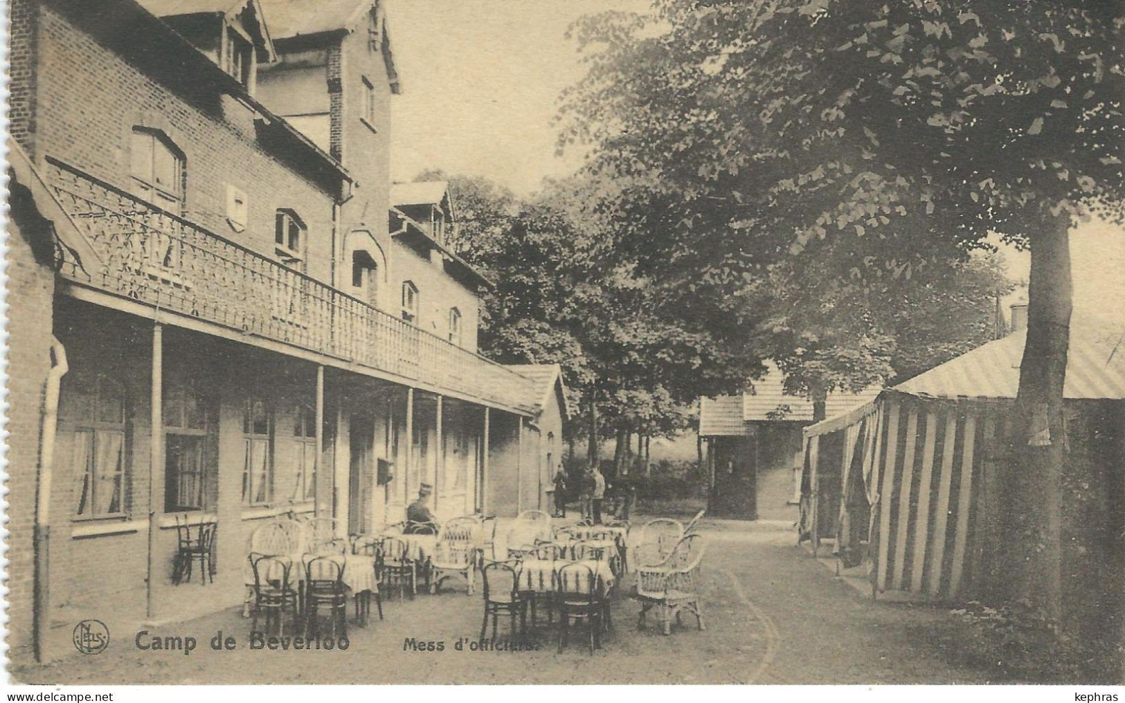 Camp De BEVERLOO : Mess D'Officiers - RARE CPA - Cachet De La Poste 1920 - Leopoldsburg (Kamp Van Beverloo)