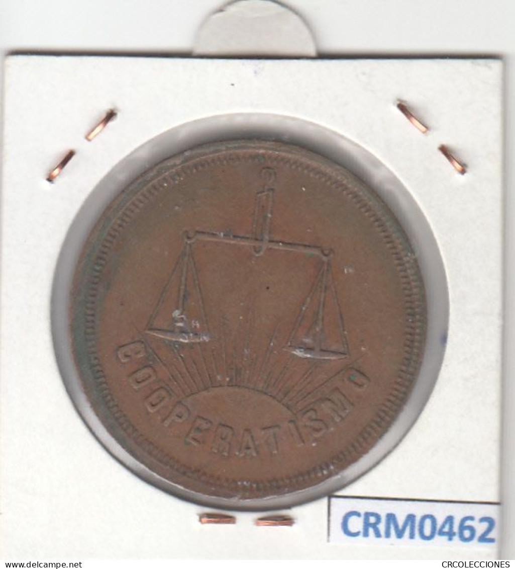 CRM0462 FICHA COOP. LA ECONOMICA RIPOLLES 5 PESETAS - Andere & Zonder Classificatie