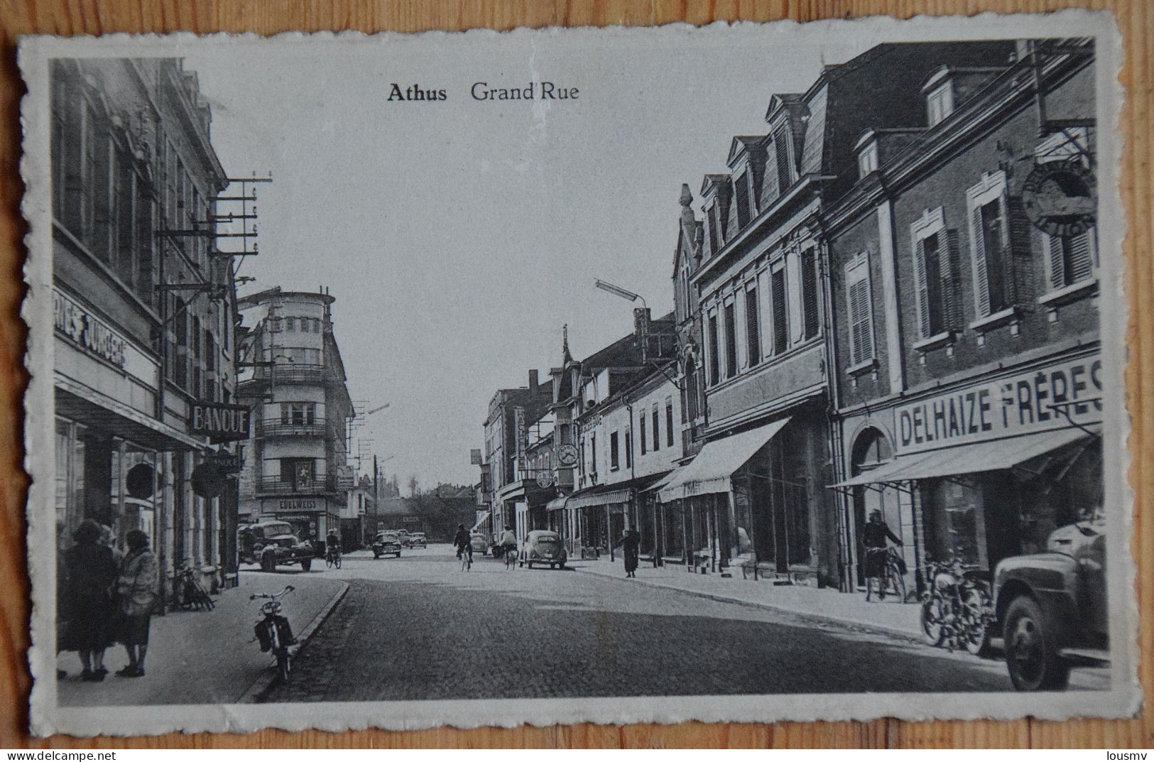 Athus - Grand'Rue - Animée : Petite Animation - Commerces - (n°27804) - Aubange