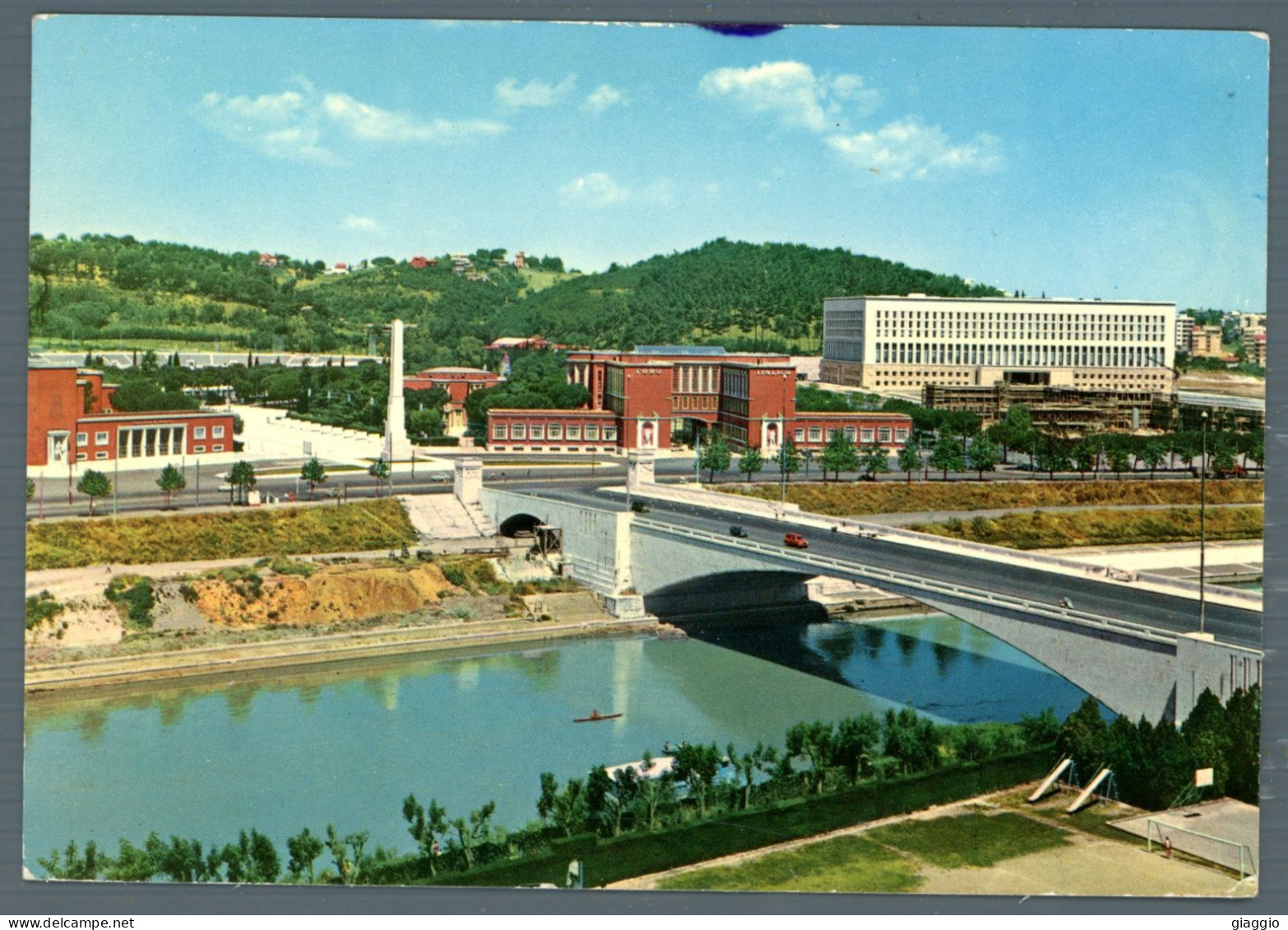 °°° Cartolina - Roma N. 3020 Ponte Duca D'aosta E Foro Italico Nuova °°° - Pontes