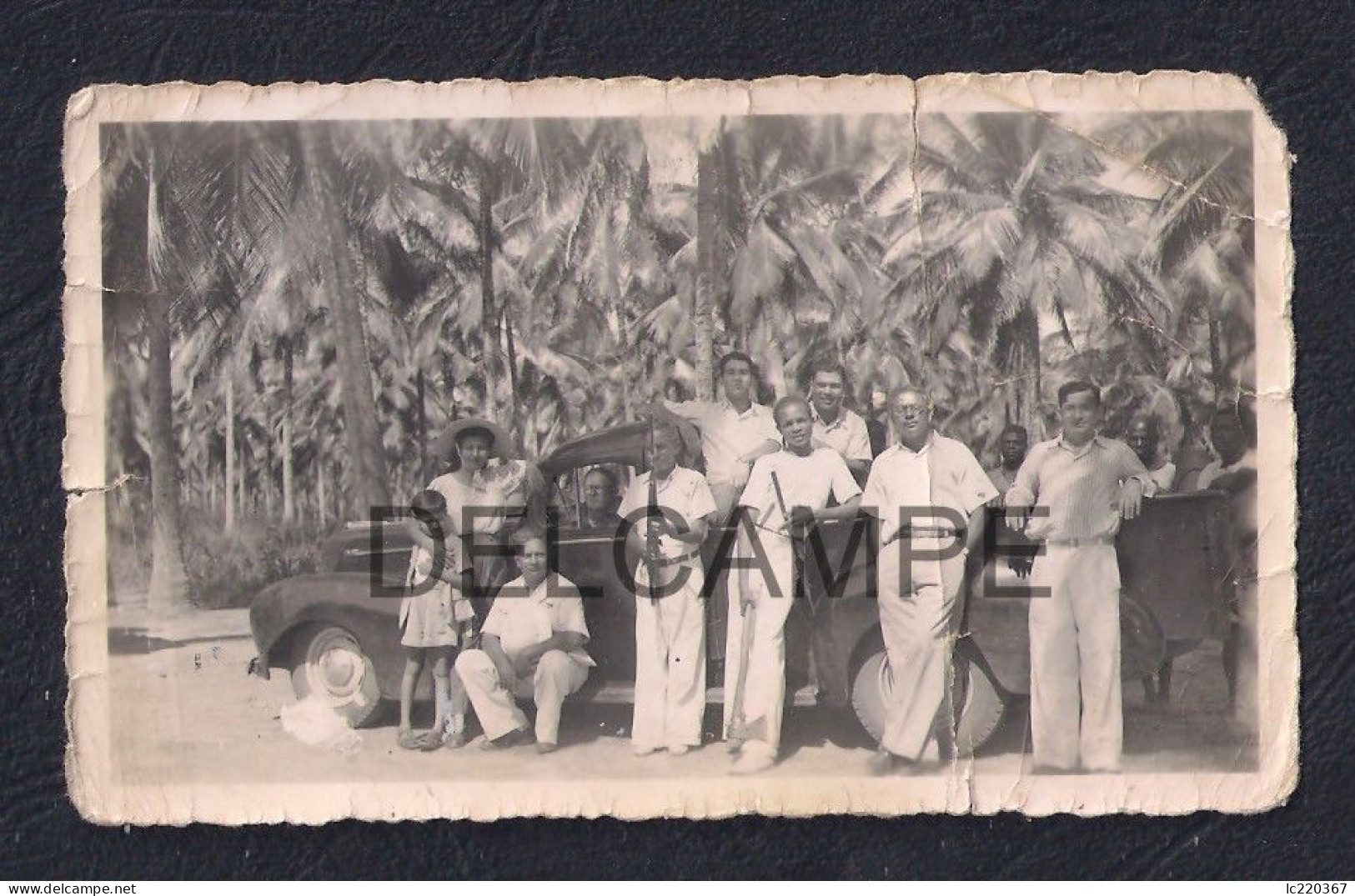 REAL PHOTO PORTUGAL MOÇAMBIQUE MOZAMBIQUE - CARRINHA PICKUP STUDEBAKER OU INTERNATIONAL ?? - 1940's (ITS A PHOTO) - Mozambique