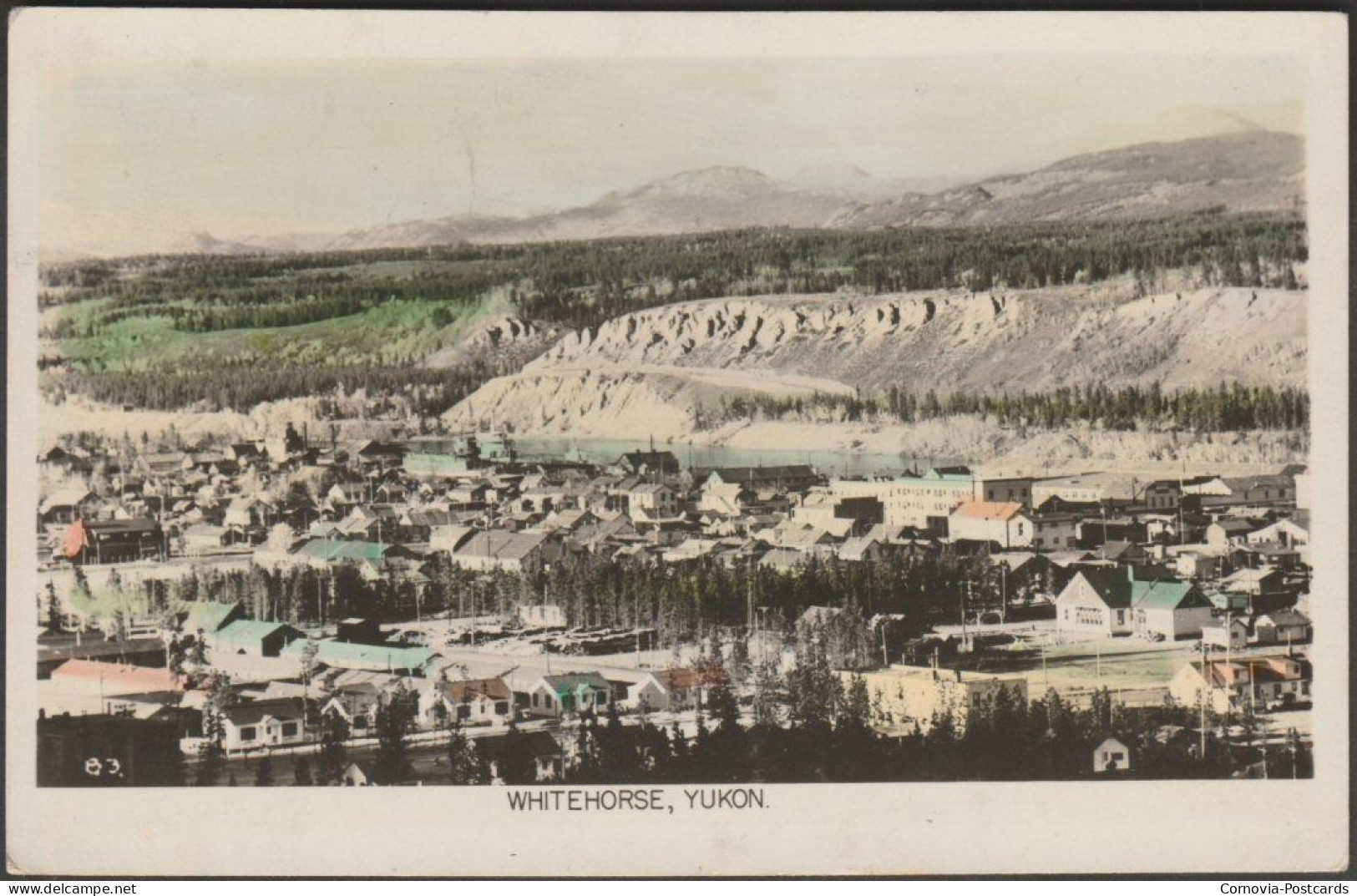 Whitehorse, Yukon, 1952 - Gowen Sutton RPPC - Yukon