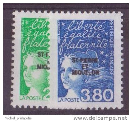 Saint Pierre Et Miquelon - YT N° 650 à 652 ** - Neuf Sans Charnière - Unused Stamps