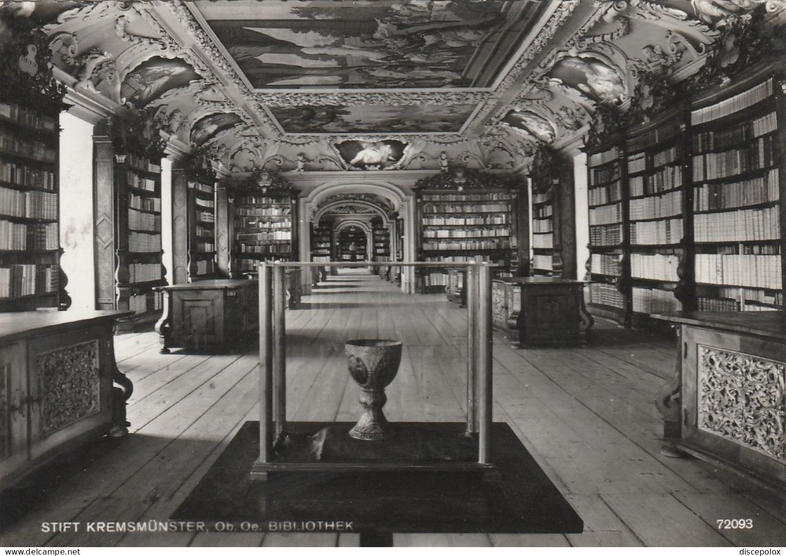 X5086 Stift Kremsmünster - Bibliothek Biblioteca Biblioteque Library / Viaggiata 1982 - Kremsmünster