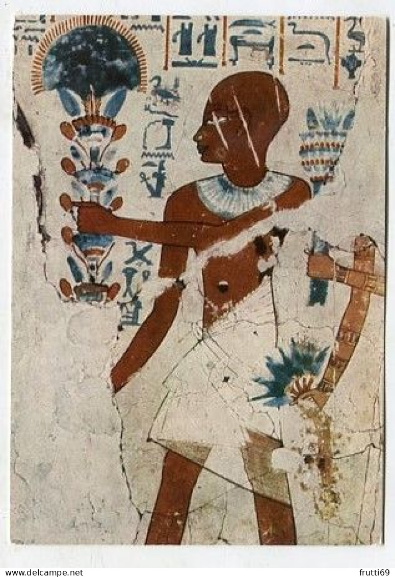 AK 164119 EGYPT / ITALY - Florenz - Museum - Ägyptische Wandmalerei Aus Dem Grab Eines Königlichen Schreibers Haremheb - Musei