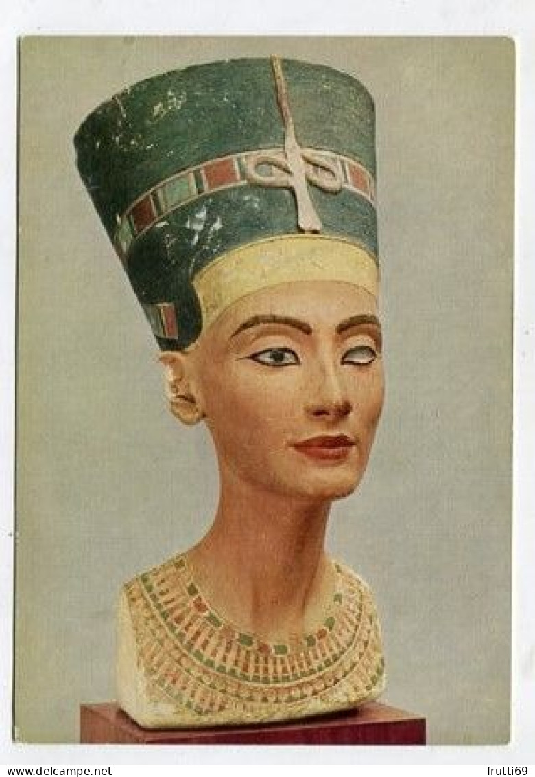 AK 164120 EGYPT / GERMANY - Berlin-Dahlem - Ägyptische Abteilung - Büste Der Königin Nofretete - Tell-el-Amarna - Museos