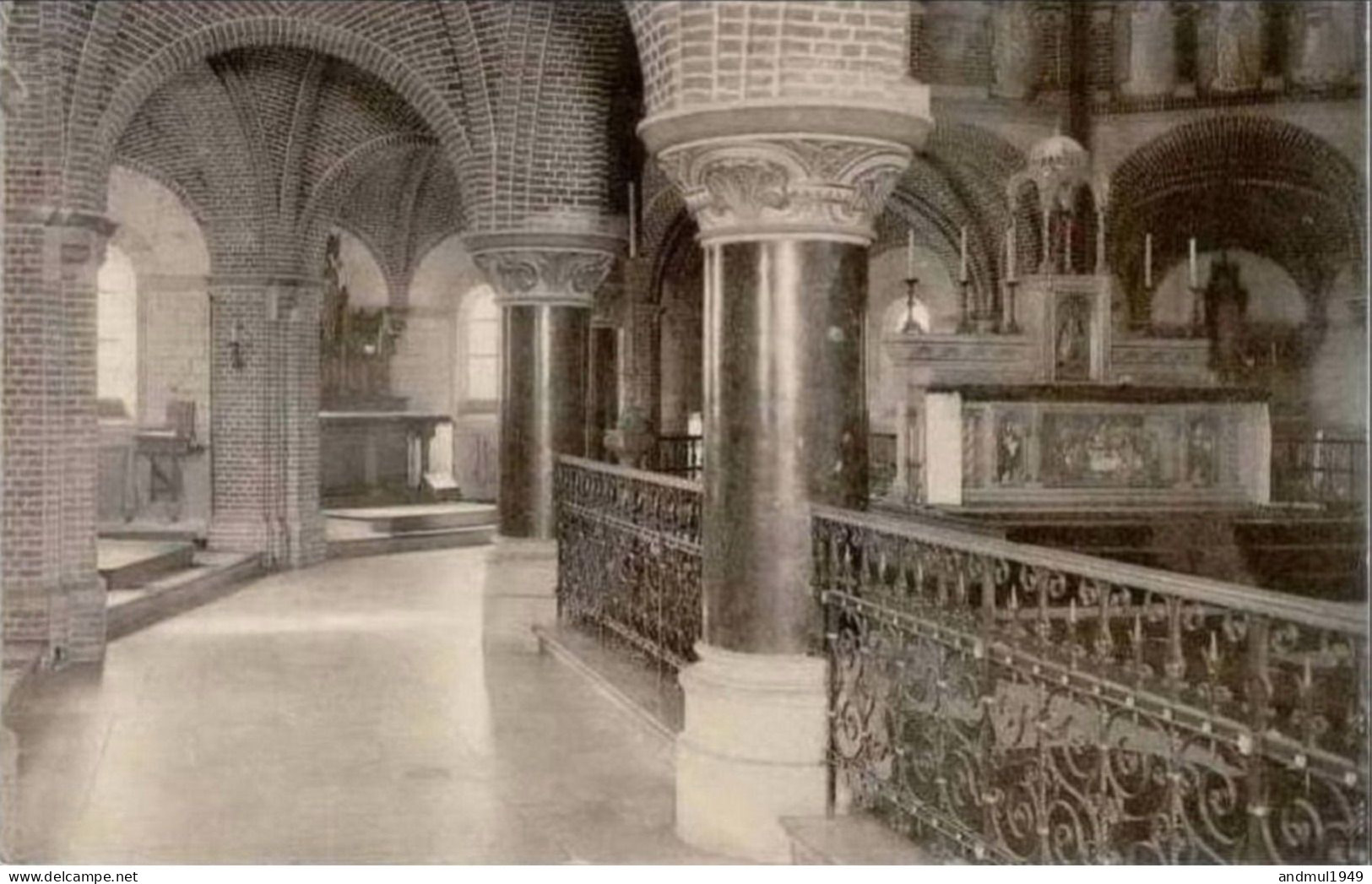 WESTMALLE - Abbaye Cistercienne - Vue Intérieure De L'Eglise - Oblitération De 1925 - Malle