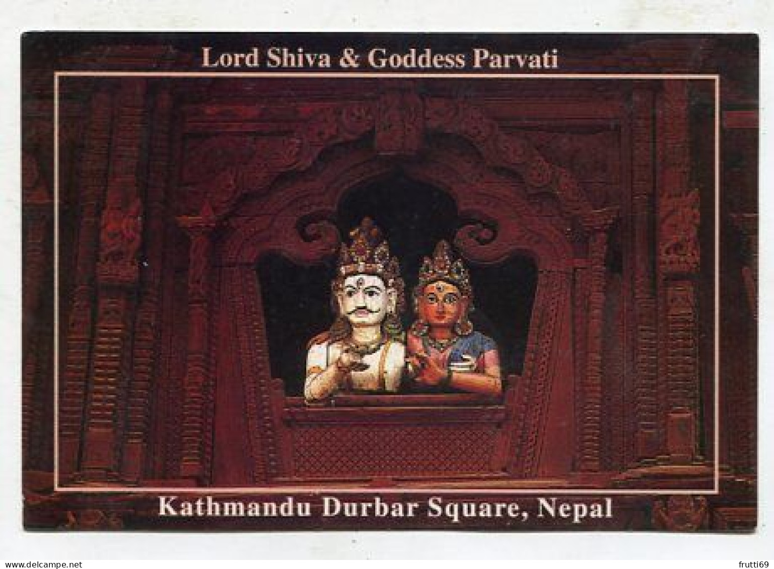 AK 164133 NEPAL - Kathmandu Durbar Square - Lord Shiva & Goddess Parvati - Népal