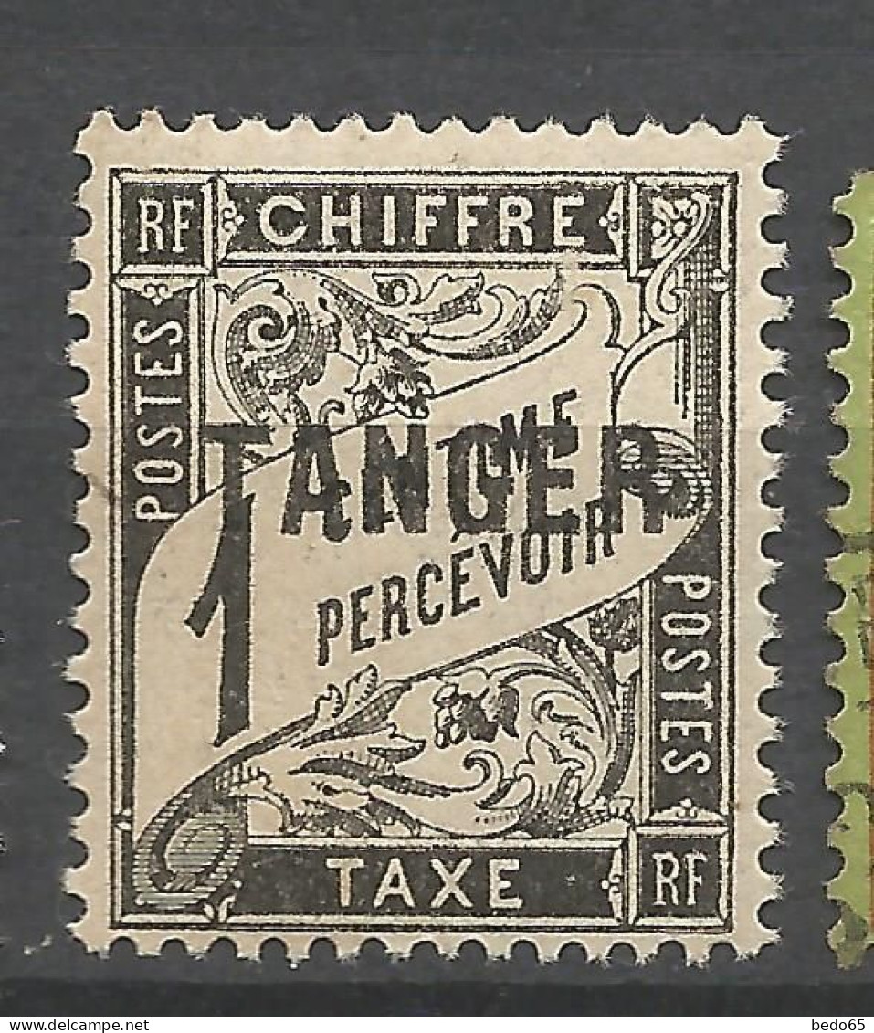 MAROC TAXE N° 35  NEUF* INFIME TRACE DE CHARNIERE  / Hinge  / MH - Postage Due