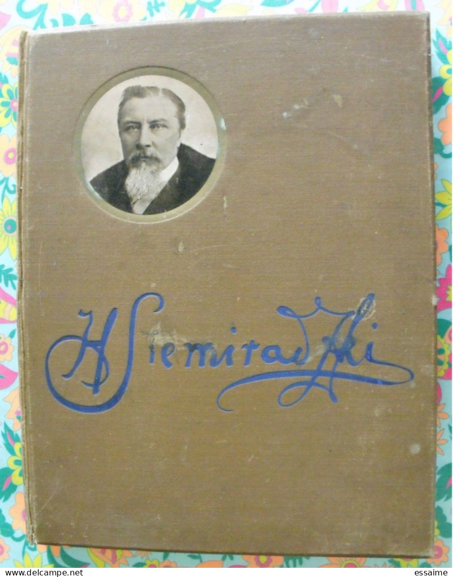 Peintre Henryk Siemiradzki Par Stanilaw Roman Lewandowski. 1911. Bien Illustré. écrit En Polonais. - Livres Anciens