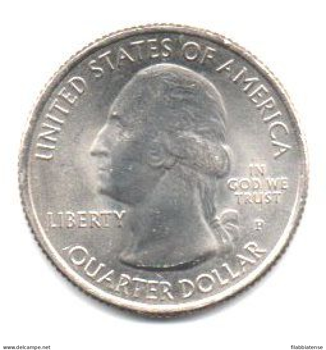 2011 - Stati Uniti 25 Cents - Quarter Glacier   P     ------ - 2010-...: National Parks