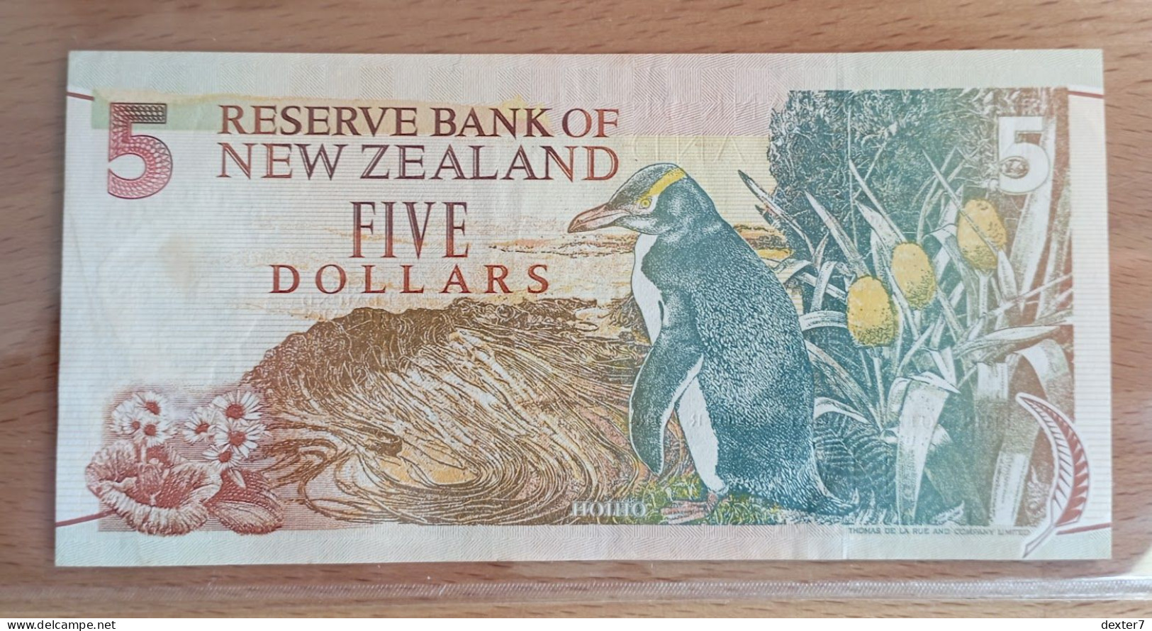 New Zealand 5 Dollars 1992 XF - New Zealand