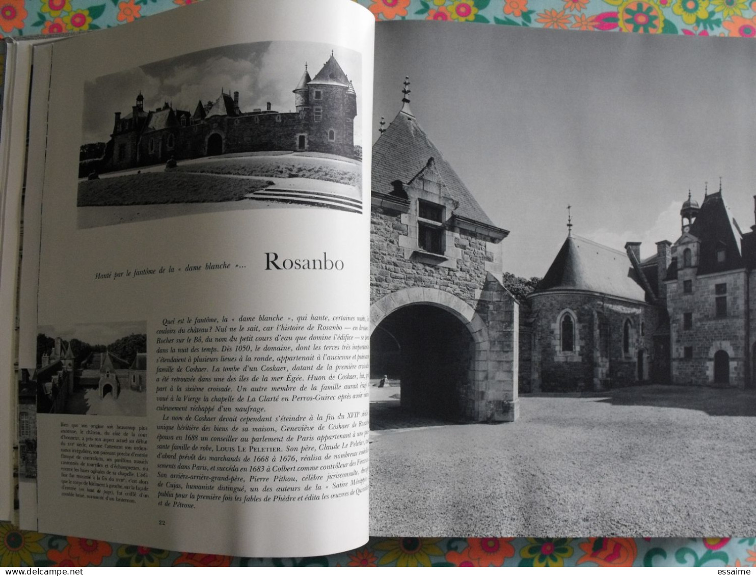 merveilles des châteaux de Bretagne et de Vendée. Hachette 1970. bretagne nantes poitou vendée. bien illustré