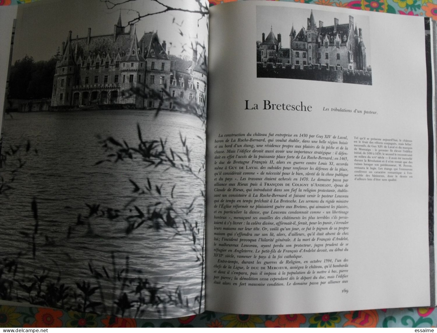 merveilles des châteaux de Bretagne et de Vendée. Hachette 1970. bretagne nantes poitou vendée. bien illustré