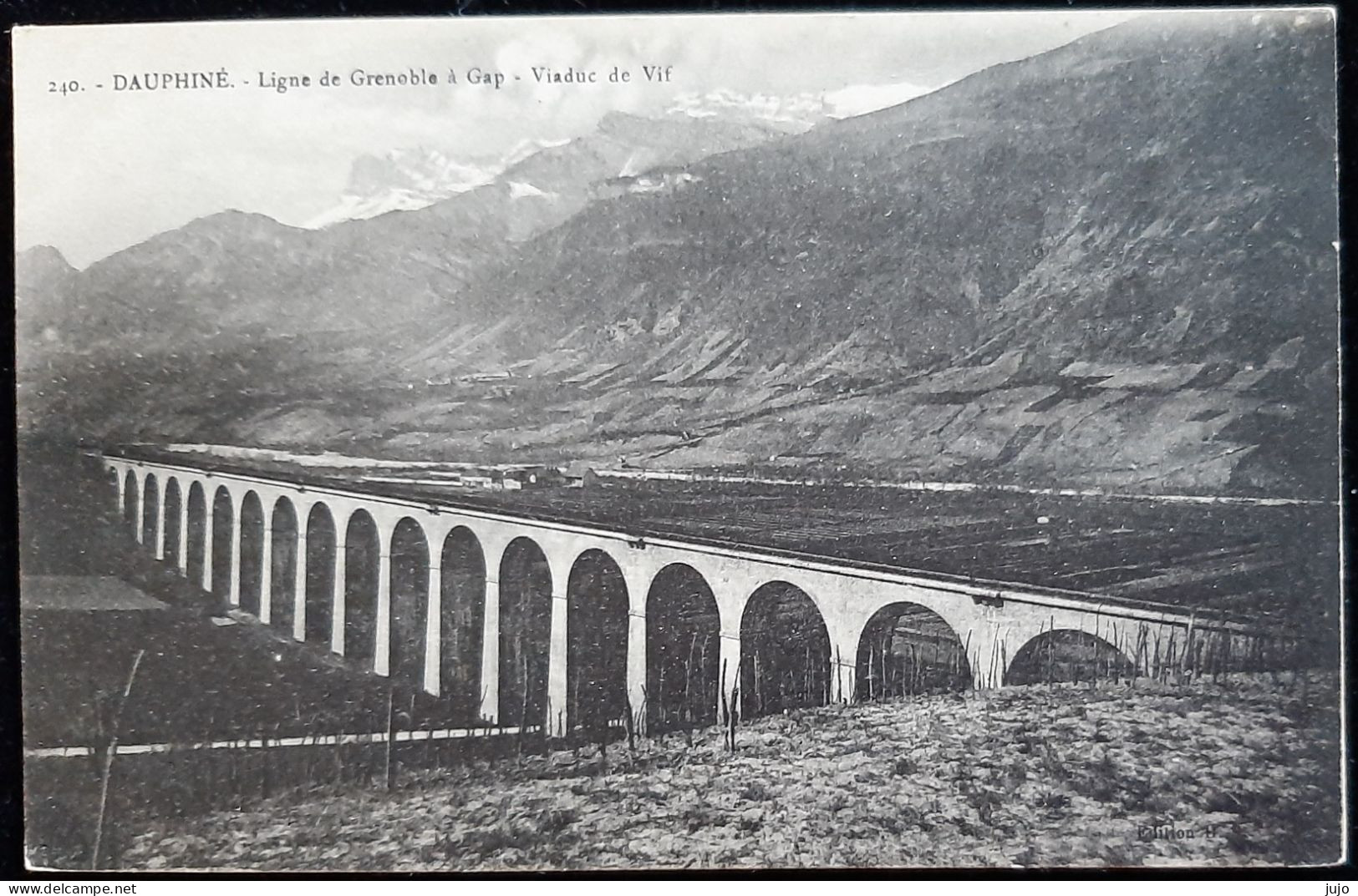 38 - DAUPHINE - Ligne De Grenoble à Gap - Viaduc De Vif - Vif