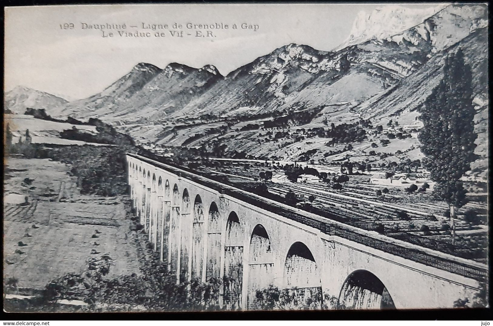 38 - DAUPHINE - Ligne De Grenoble à Gap - Viaduc De Vif - Vif