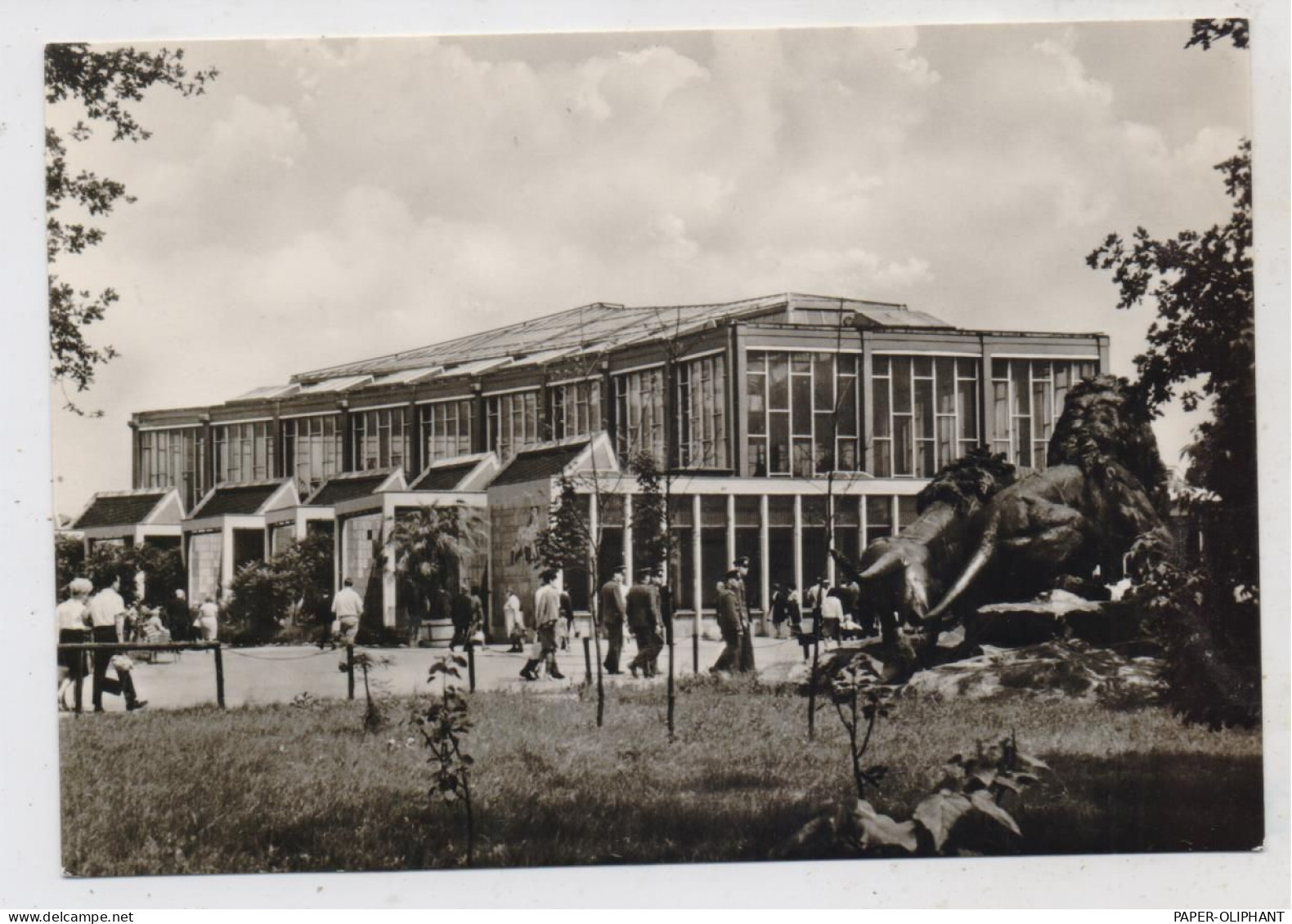 1000 BERLIN - FRIEDRICHSFELD, Tierpark / Zoo, Alfred Brehm Haus, 1968 - Friedrichshain