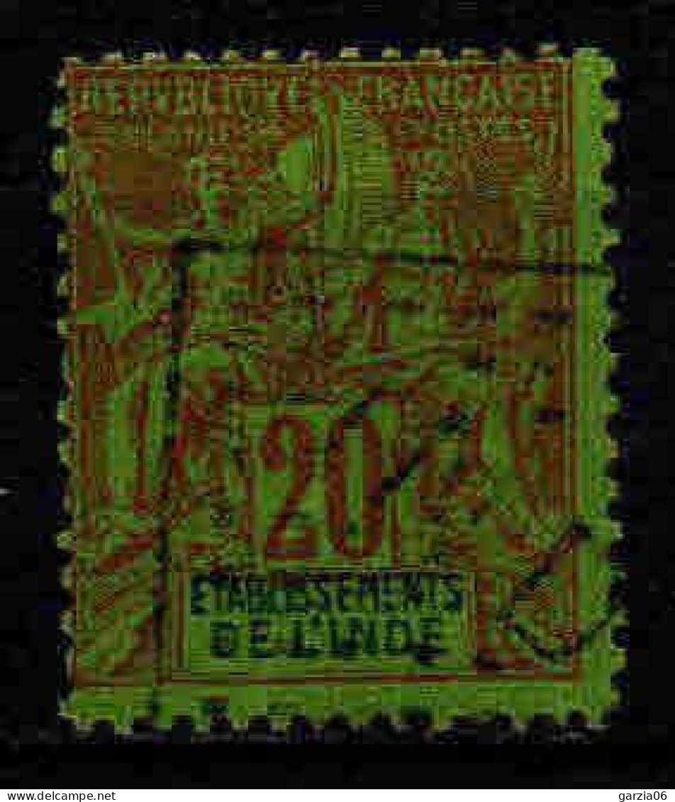 Inde - 1892 - Type Sage  - N° 7 - Oblit - Used - Used Stamps