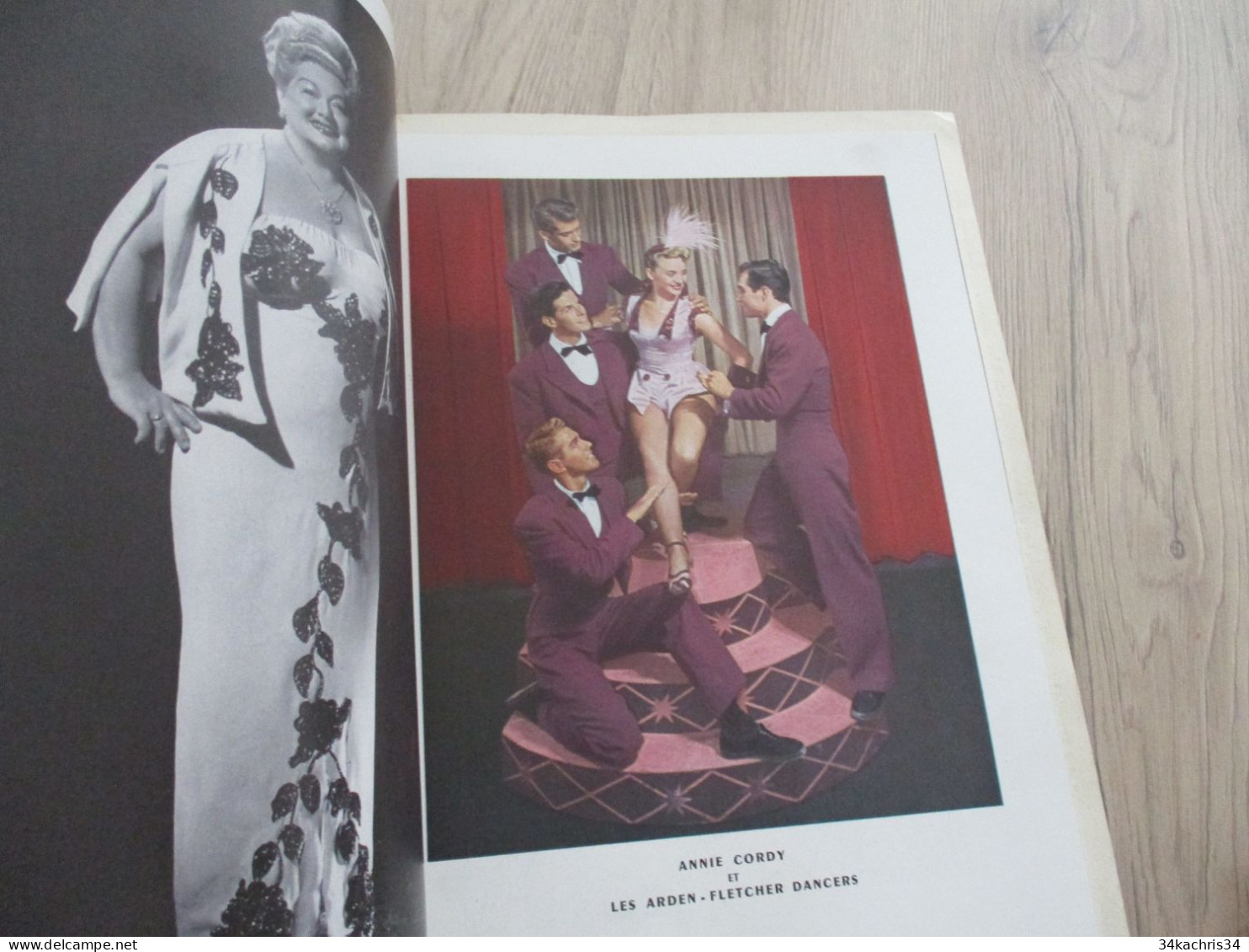 STC 35 Programme illustré Lido Paris Nu NUde 1950 musique spectacle Finnel Cordy cirque magie.....