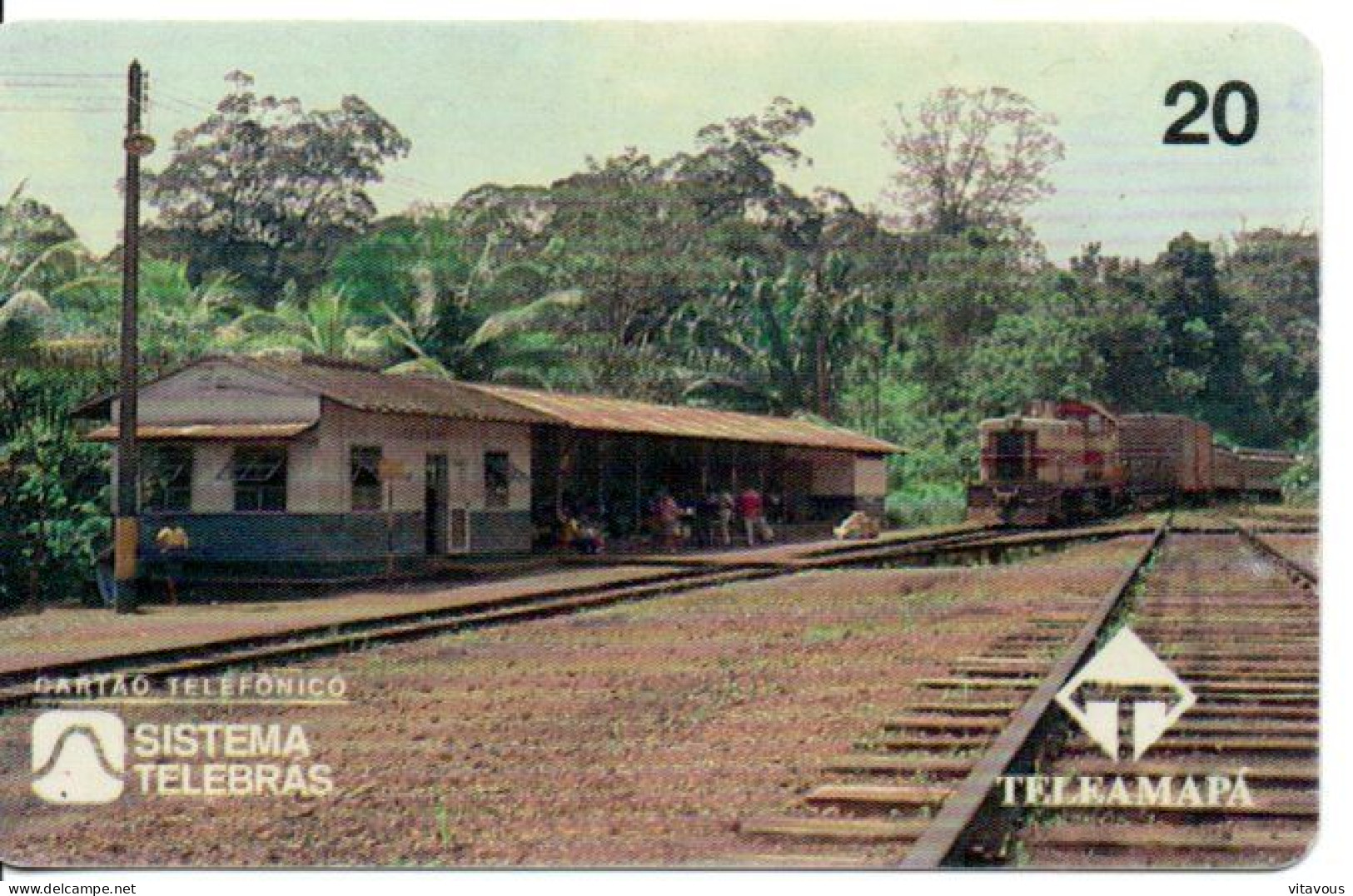 Train Trein Télécarte Brésil Phonecard  (salon 327) - Brasilien