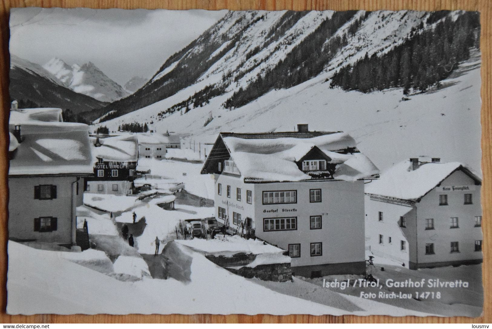 Ischgl / Tirol - Gasthoff Silvetta - Foto Risch-Lau - Animée : Petite Animation - CPSM Format CPA - (n°27823) - Ischgl