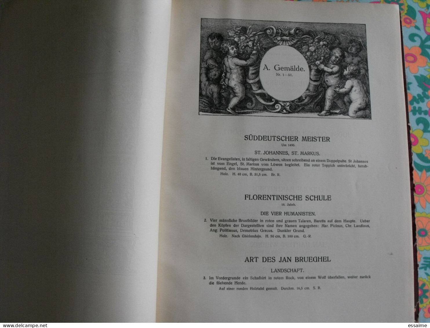 Catalogue De Vente Friedrich Lippmann. 1912 à Berlin. Brueghel Giotto Oudry Cranach Bosch Bellegambe Kulmbach Jacopo - Schilderijen &  Beeldhouwkunst
