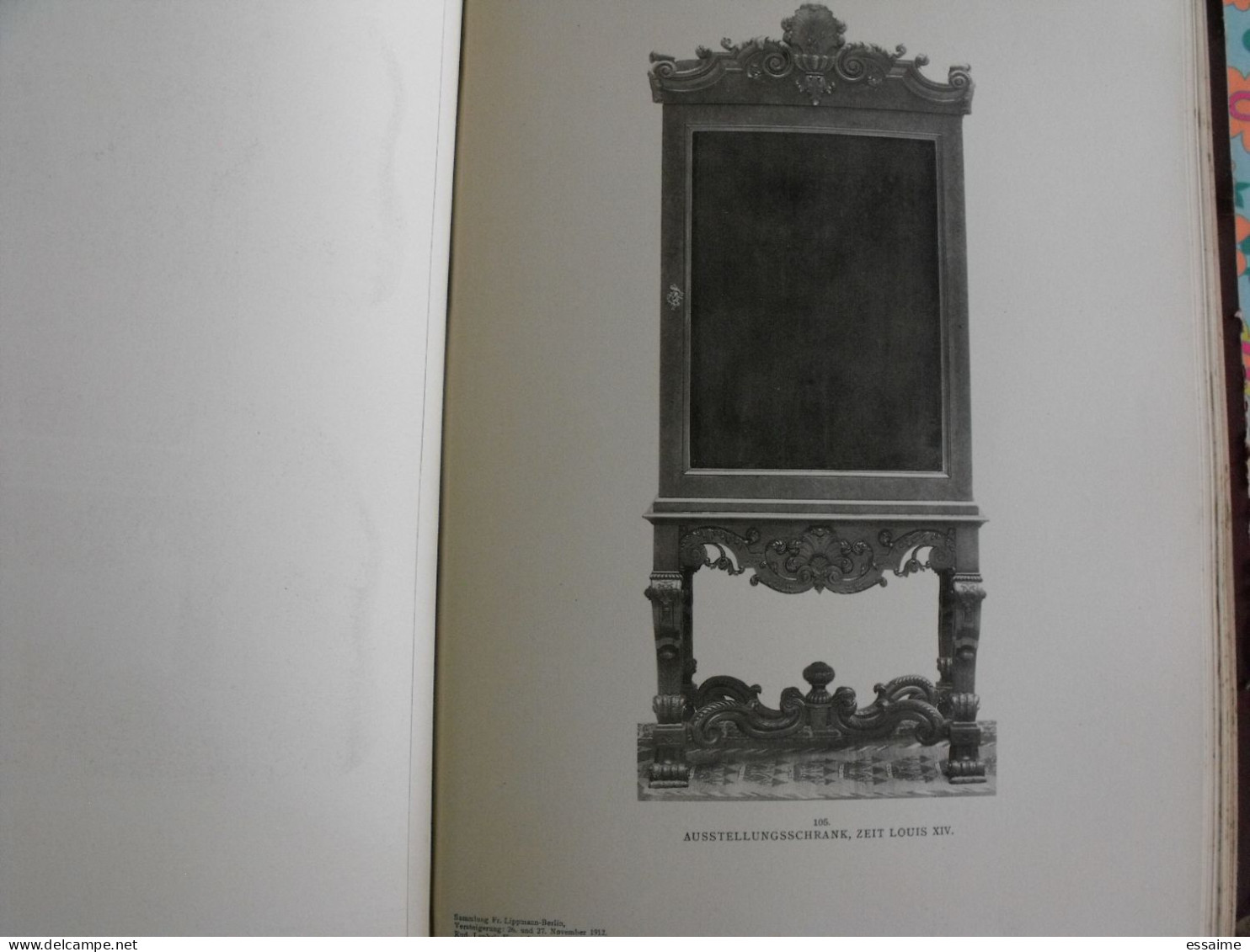 catalogue de vente friedrich lippmann. 1912 à berlin. brueghel giotto oudry cranach bosch bellegambe kulmbach jacopo