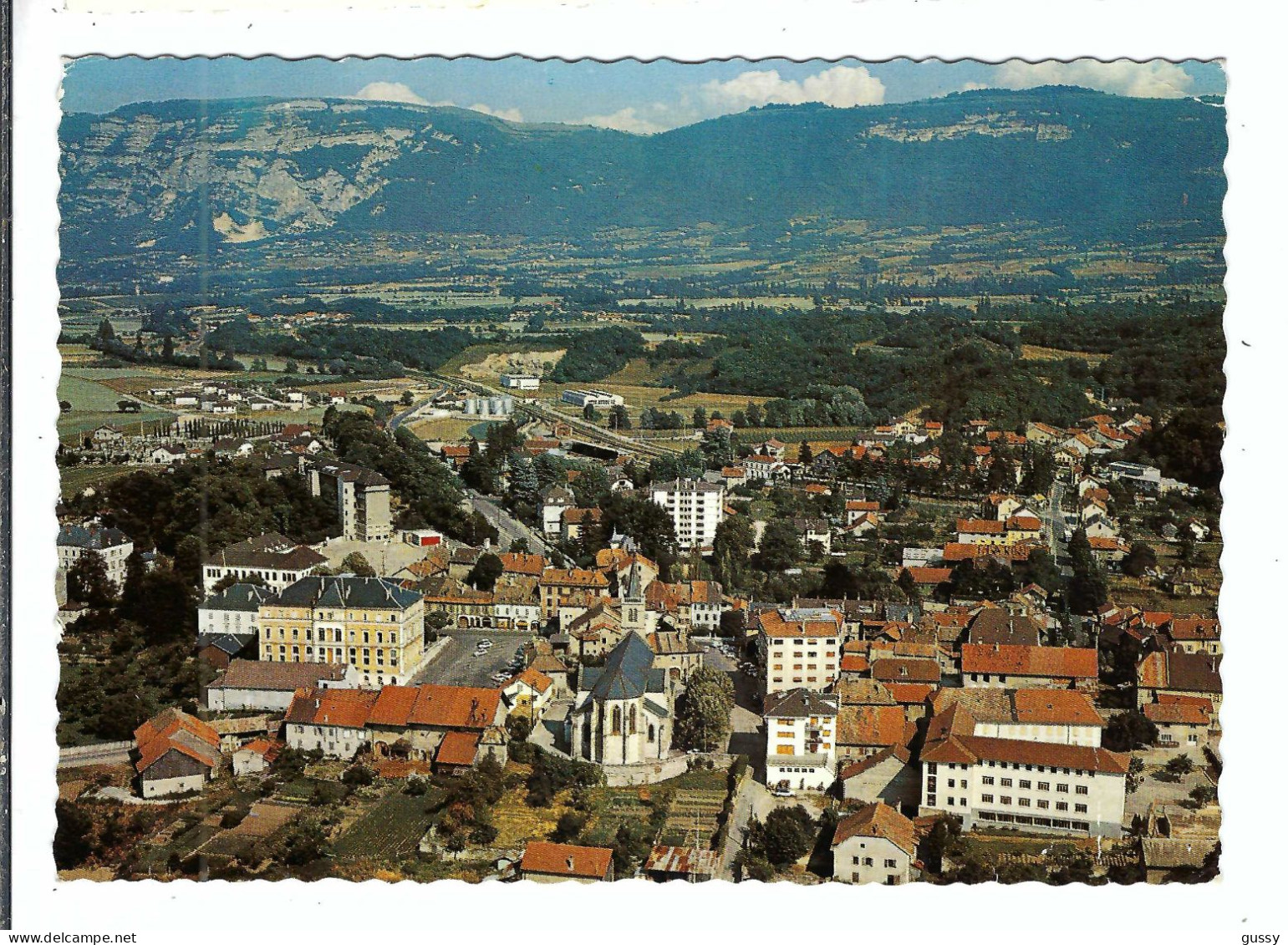 St JULIEN-EN-GENEVOIS Ca.1961: VILLE ET Salève Derrière, CP D'origine - Saint-Julien-en-Genevois